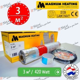 Magnum Foil Mat (Aluminum): 3 м² - 420 W