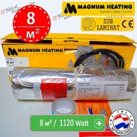 Magnum Foil Mat (Aluminum): 8 м² - 1120 W