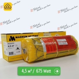 Magnum Mat 4,5 м² - 675 Ватт. Теплый пол под плитку