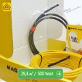Нагревательный кабель Магнум 29,4 м/п - 500 Ватт - «от 2,20 м² до 3,70 м²» Нагревательный кабель Магнум 29,4 м/п - 500 Ватт - «от 2,20 м² до 3,70 м²»