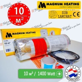 Magnum Foil Mat (Aluminum): 10 м² - 1400 W