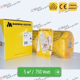 Magnum Mat 5,0 м² - 750 Ватт. Теплый пол под плитку