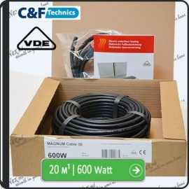 20м¹ǀ600W C&F Black Cable