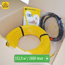 Нагревательный кабель Магнум 152,9 м/п - 2600 Ватт - «от 11,50 м² до 19,10 м²»