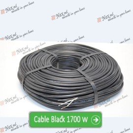 Нагревательный кабель «C&F Technics 17 Black» - 1700 Ватт