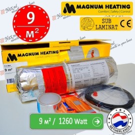 Magnum Foil Mat (Aluminum): 9 м² - 1260 W