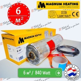 Magnum Foil Mat (Aluminum): 6 м² - 840 W