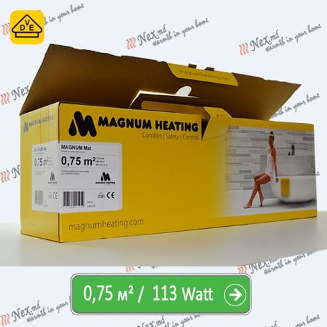 Kit gata «Magnum Mat 0,75 м²; 113 W»