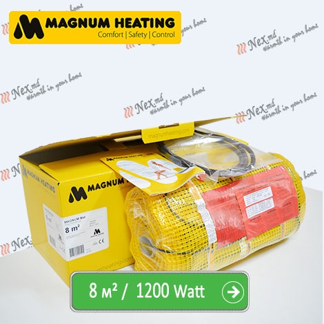 Готовый комплект «Magnum Mat 8 м²; 1200 W»