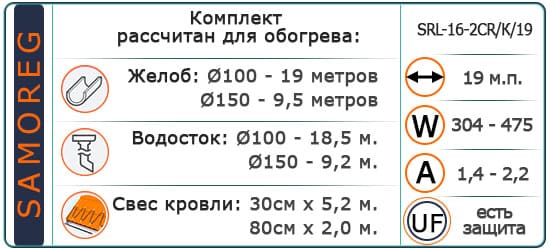 Кабель Саморег. с УФзащ. Экранированый SRL-16-2CR/К/19