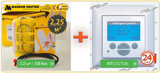 Magnum Mat 2,25 м2, 338 W + Termoregulator Magnum Intelligent