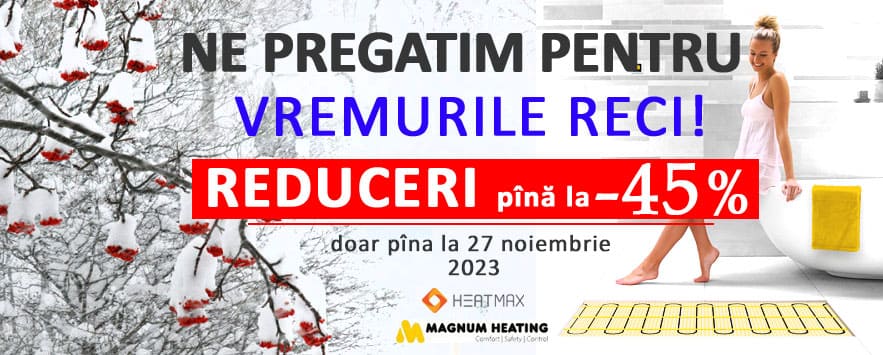 Profita de reduceri la pardoseala si termostate in Moldova si Chisinau!