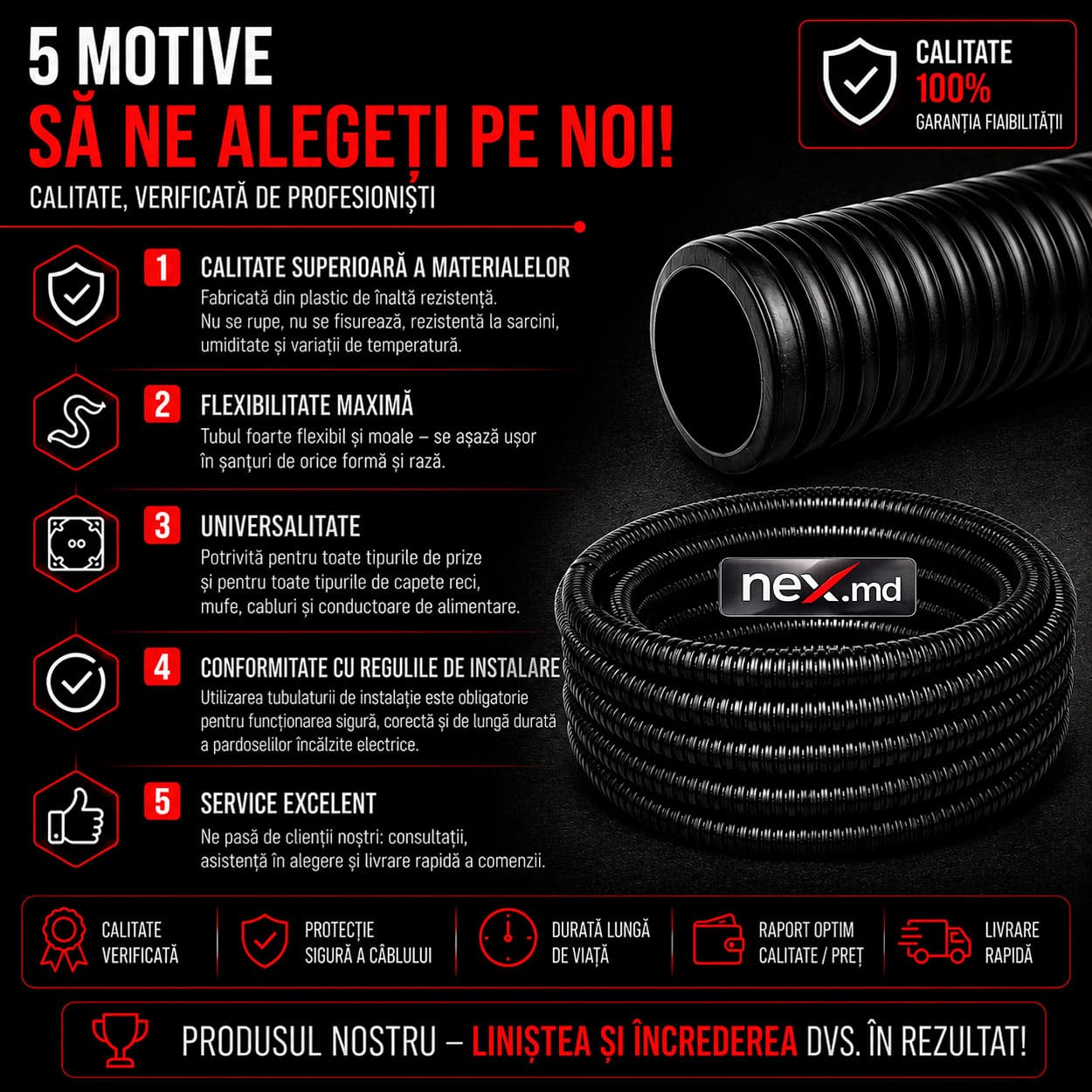 5 motive pentru a alege un tub de montare uscat pentru senzorul de temperatură al podelei