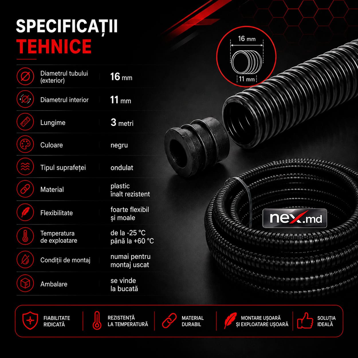 Caracteristici tehnice