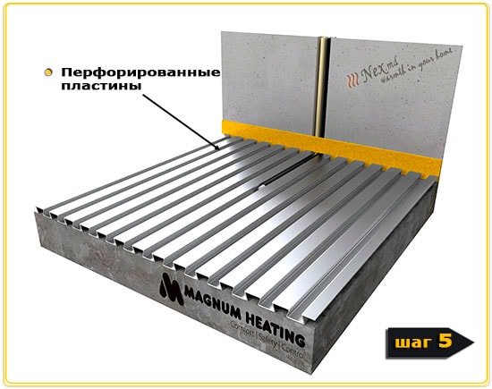 MAGNUM Cable Installation on Perforated Plates 5