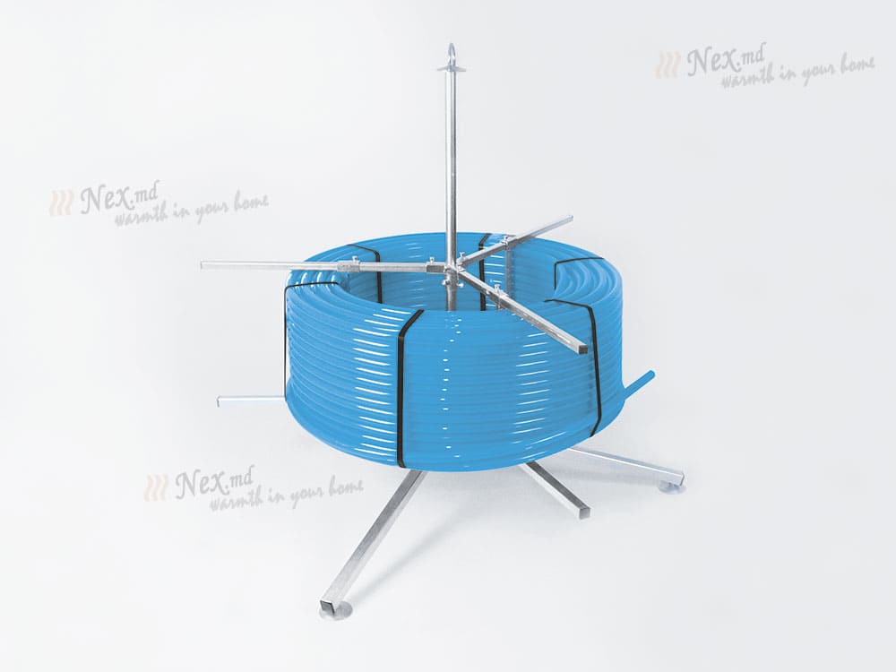 Устройство для размотки трубы для водяного теплого пола
